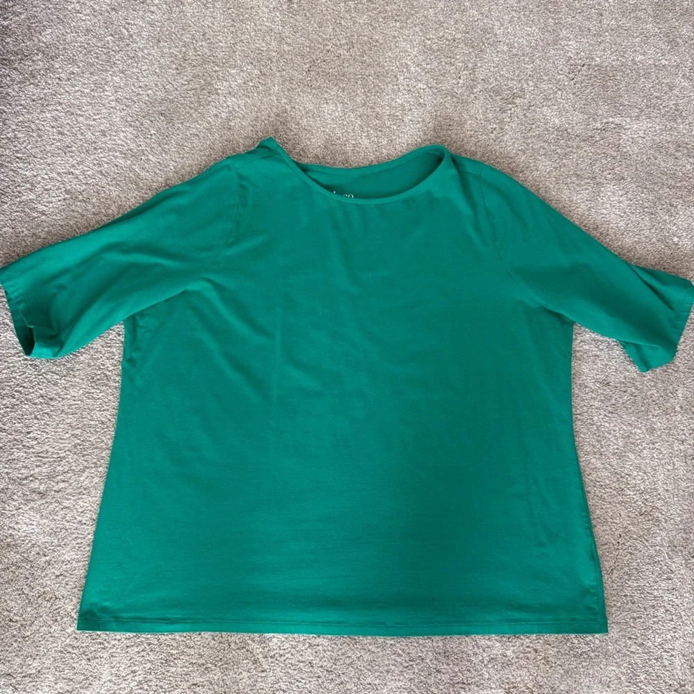 Denim & Co (set of 2) favorite jersey tops - Picture 3 of 13